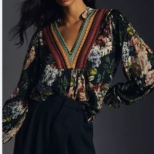 Bl^nk London Top Anthropology 1X Blouse